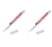 Edding 8200 marqueur joints - blanc - 1 stylo - pointe ronde 2-4 mm - pour rafraîchir et éclaircir les joints encrassés - imperméable, haut pouvoir couvrant, sèche vite - pour cuisine et salle d'eau