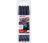 Edding 8407 Lot de 4 marqueurs de câble Couleurs