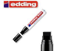 edding 850 Marqueur Permanent Noir Imperméable Large 15 mm Stift Marker