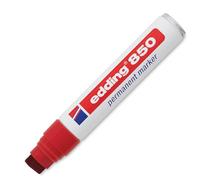 edding Marqueur permanent 850 - Pointe biseautée 5-16 mm - Rouge