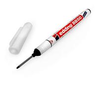 Edding 8850 Marqueur permanent pour travaux de charpenterie Pointe extra longue 0,7 à 1 mm Noir