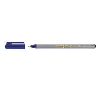 edding 89 Feutre fin - Bleu - 1 stylo - Pointe ronde extra-fine,3 mm - Feutre fin pour une écriture fine et précise, pour souligner, dessiner - pour le bureau, l'école et la maison