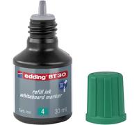 edding Recharge d'encre BT 30 pour marqueurs tableaux blancs – vert 30 ml – compte‑gouttes
