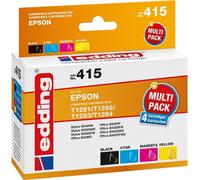 edding cartouche d'encre 18-415-01 comme Epson T1291-94 sw/c/m/y 4pcs