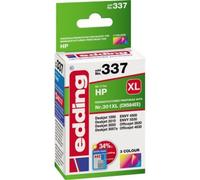 edding Cartouche d'encre EDD-337 3 couleurs HP 301XL