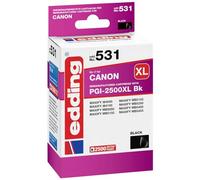 Edding Encre remplace Canon PGI-2500BK XL compatible noir EDD-531 18-531