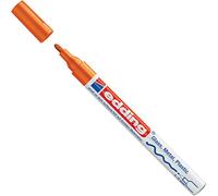 edding Creative 751 Marqueur peinture brillante 1-2 mm (stylo unique, orange)