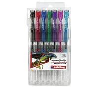 Edding Crystaljelly / 2185 Stylo Roller Gel Couleurs Standards Lot De 7 (Import Allemagne)