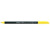 Edding E-1200 Lot De 10 Feutres De Coloriage À Pointe Ogive 0,5 À 1 Mm Jaune Fluorescent