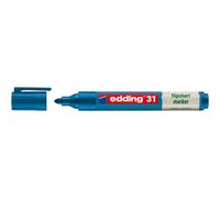 Edding E-31 Marqueur permanent pointe ogive moyenne - Bleu