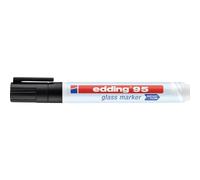 Edding 95 4-95001 Marqueur pour verre noir 1.5 mm, 3 mm