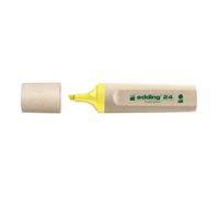 Edding Surligneur 24 – Pointe biseautée 2–5 mm – Jaune – Manche composé de matières renouvelables