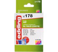 edding EDD-178 cartouche d'encre couleur remplace HP 78 (C6578A)