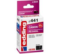 edding EDD-441 Cartouche d'encre individuelle Noir 15 ML Capacité 455 Pages Remplace Canon PG-545XL