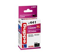 edding EDD-441 Cartouche d'encre individuelle Noir 15 ML Capacité 455 Pages Remplace Canon PG-545XL