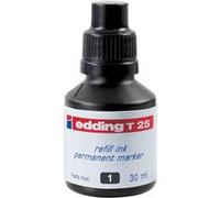 edding Recharge d'encre T 25 – 30 ml, goutte à goutte pour marqueurs permanents – Bleu