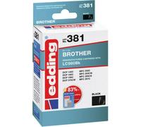 Edding Encre remplace Brother LC-980BK compatible noir EDD-381 18-381