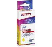 Edding Encre remplace Canon CLI-521Y compatible jaune EDD-243 18-243-01