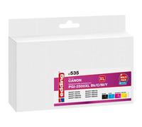 Edding Encre remplace Canon PGI-2500BK XL, PGI-2500C XL, PGI-2500M XL,