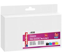 Edding Encre remplace Canon PGI-2500BK XL, PGI-2500C XL, PGI-2500M XL,