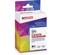 Edding Encre remplace Canon PGI-520+CLI-521 compatible pack bundle magenta, jaune EDD-500 18-500-01