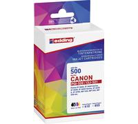 Edding Encre remplace Canon PGI-520+CLI-521 compatible pack bundle noir, cyan, magenta, jaune EDD-500 18-500-01