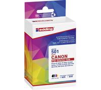 Edding Encre remplace Canon PGI-525+CLI-526 compatible pack bundle noir, cyan, magenta, jaune EDD-501 18-501-01