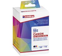 Edding Encre remplace Canon PGI-550XL+CLI-551XL compatible pack bundle noir, noir photo, cyan, magenta, jaune EDD-502 18-502-01