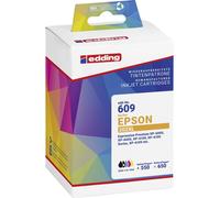 Edding Encre remplace Epson T02G7, T02G1, T02G2, T02G3, T02G4, T02G5, 202XL compatible pack bundle noir, noir photo, cyan