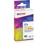 Edding Encre remplace Epson T02W6, T02W1, T02W2, T02W3, T02W4, 502XL compatible pack bundle noir, cyan, magenta, jaune EDD-614 18-614-01