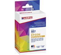 Edding Encre remplace Epson T0715, T0711, T0712, T0713, T0714 compatible pack bundle noir, cyan, magenta, jaune EDD-407 18-407-01