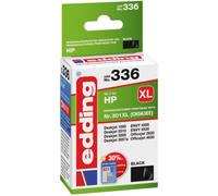Edding Encre remplace HP 301XL, CH563EE compatible noir EDD-336 18-336