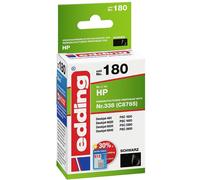 Edding Encre remplace HP 338, C8765EE compatible noir EDD-180 18-180