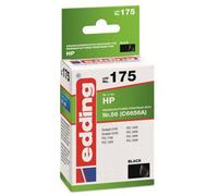 Edding Encre remplace HP 56, C6656A compatible noir EDD-175 18-175