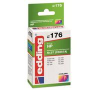 Edding Encre remplace HP 57, C6657A compatible couleur EDD-176 18-176