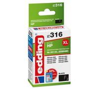 Edding Encre remplace HP 901XL, CC654AE compatible noir EDD-316 18-316