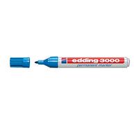 Edding Feutre 3000 Ronde 1,5-3 mm étanche Bleu Clair