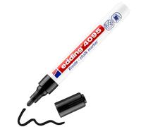 Edding 4095 4-4095001 Marqueur craie noir 4 mm, 15 mm