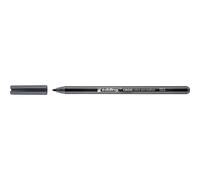 edding 1300 feutre de coloriage fin pointe moyenne - gris foncé - 1 stylo - pointe ronde 2 mm - pour dessiner et écrire - pour l'école, les mandalas, le doodling, les bullet journals