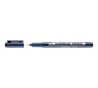 edding 1880 Feutre fin de précision - noir - 1 stylo - Largeur de trait 0,2 mm - Feutre fin pour une écriture et des esquisses précises - Pointe fine gainée métal - adapté aux règles et aux pochoirs
