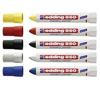 Edding Feutre Marqueur 10 mm/séparément et différents débits et divers coloris au choix Alle 5 Farben