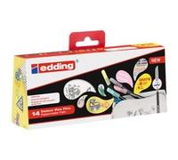 edding Feutres de coloriage fin 14 pcs Multicolore 1200 Multicolore G