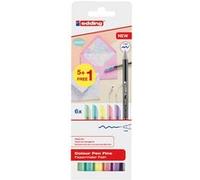 edding Feutres de coloriage fin classiques 6 pcs Multicolore 1200 Multicolore G