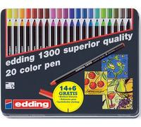 Edding Feutres E-1300 Set 14+6 Gr 1 Unité(S)