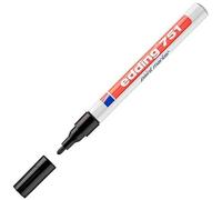 Edding -Filz -Tip Edding 751 couleur autour de 1-2 mm noir | 10 pièces