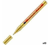Edding -Filz -Tip Edding 751 couleur autour de 1-2 mm or | 10 pièces