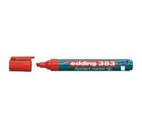 Edding 4-383001 Marqueur pour tableau à feuilles mobiles 383 pointe biseau 1 - 5 mm noir
