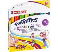 edding FUNTASTICS e-13 Crayons-feutres couleurs assorties, 8 pcs.