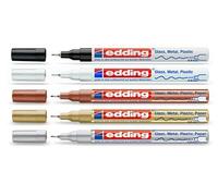 Edding Glanzlack-Marker Sharpie Fine (0,8 mm) 780 Lot de 5 feutres