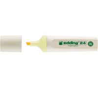 edding Highlighter 24 EcoLine pastell Textmarker gelb, 1 St.